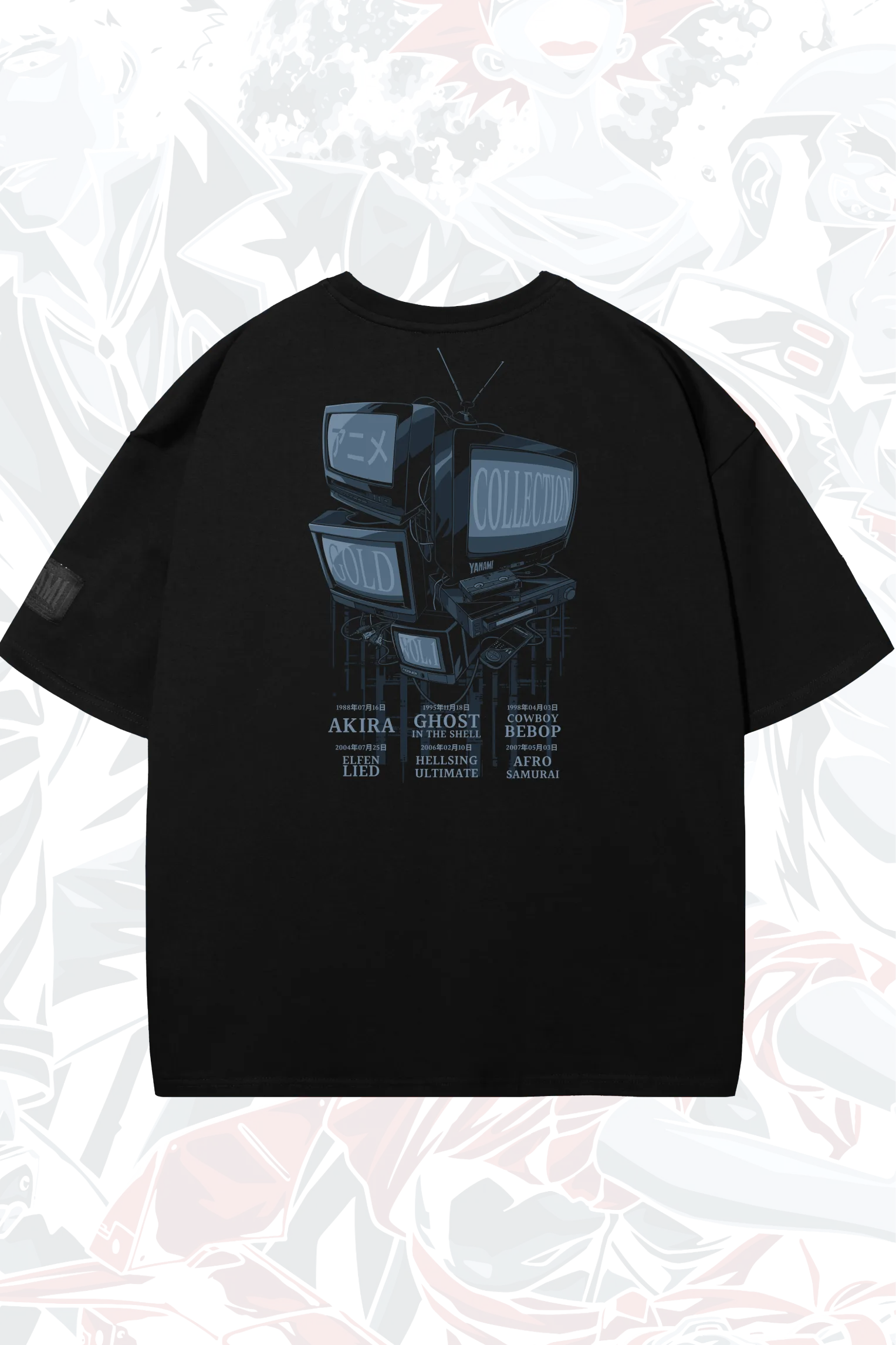 Оверсайз футболка Ковбой Бибоп 2